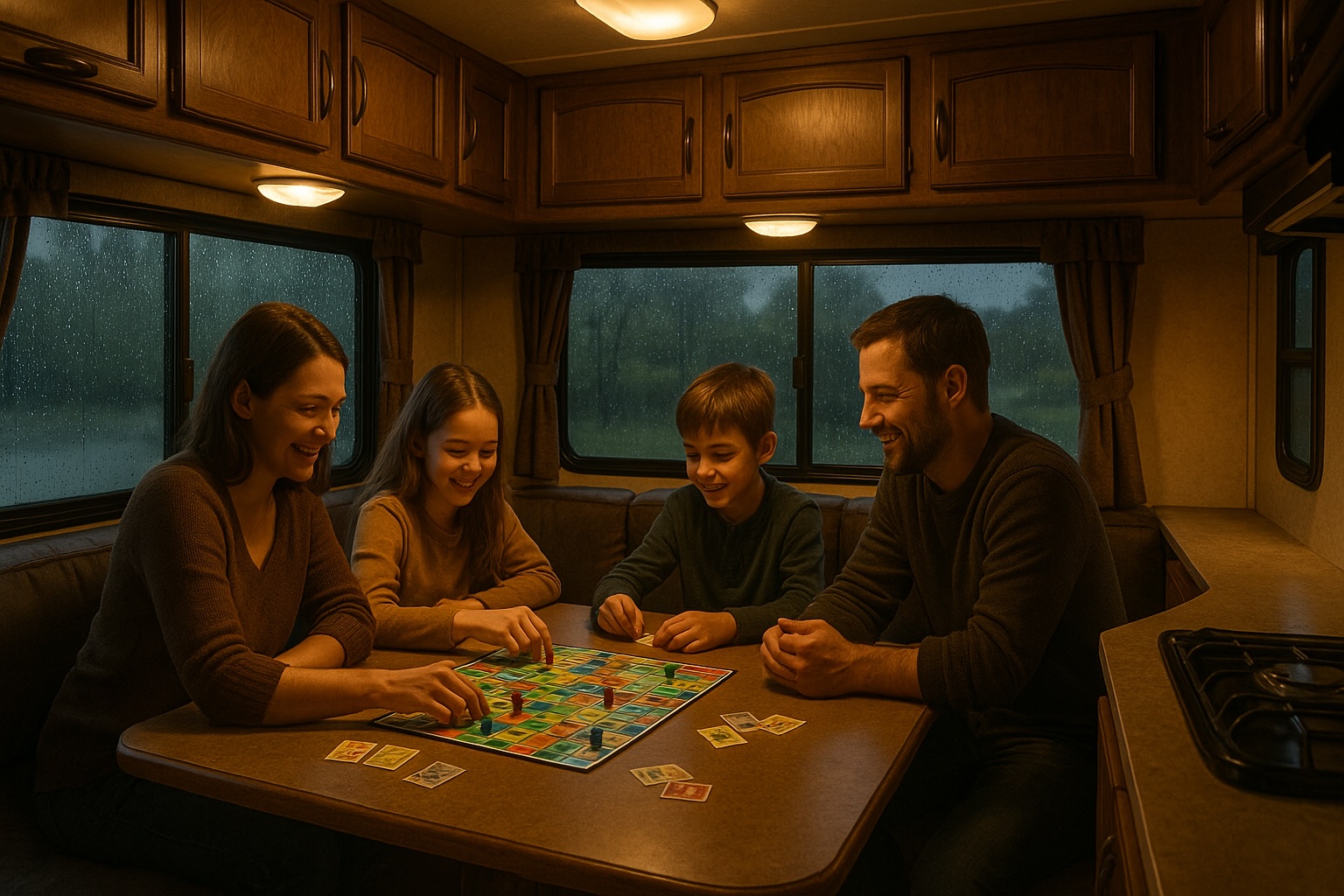Rainy Day RV Camping: 15 Fun Activities to Keep Your Adventure Rolling